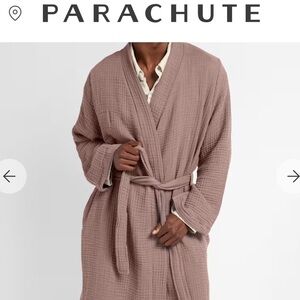 Parachute Cloud Cotton Robe Medium EUC